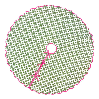 Brushstrokes Green Tree Skirt