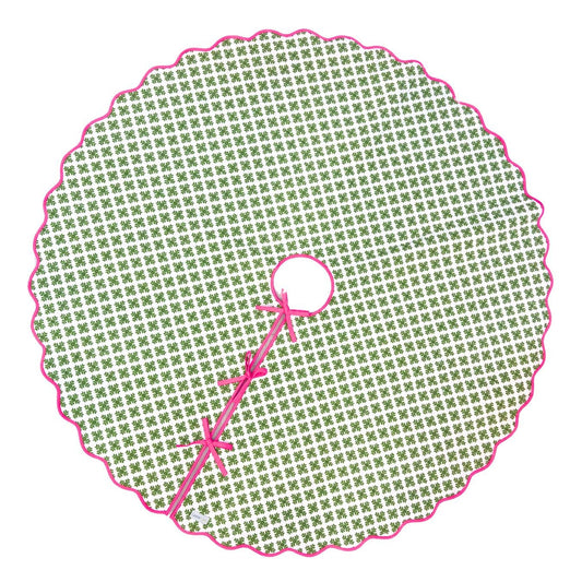 Brushstrokes Green Tree Skirt