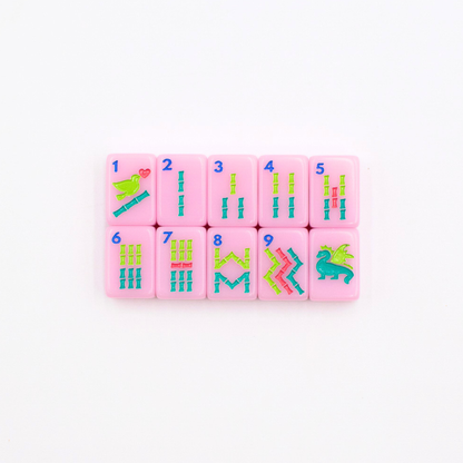 MINI TRAVEL MAHJONG | Pink