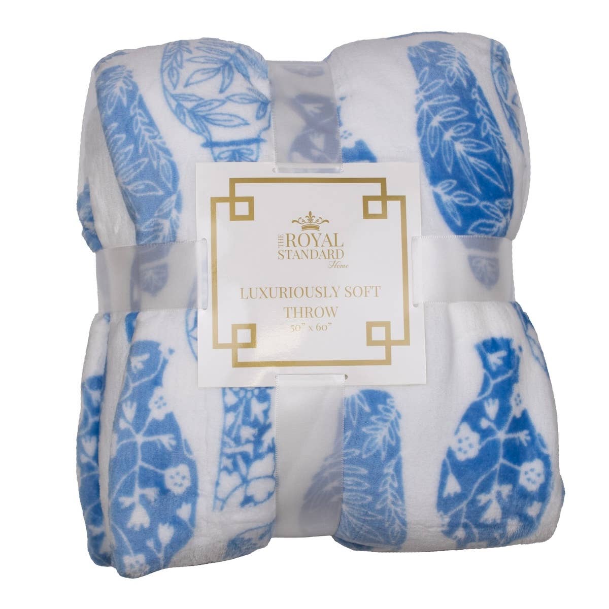 Blue Chinoiserie Throw