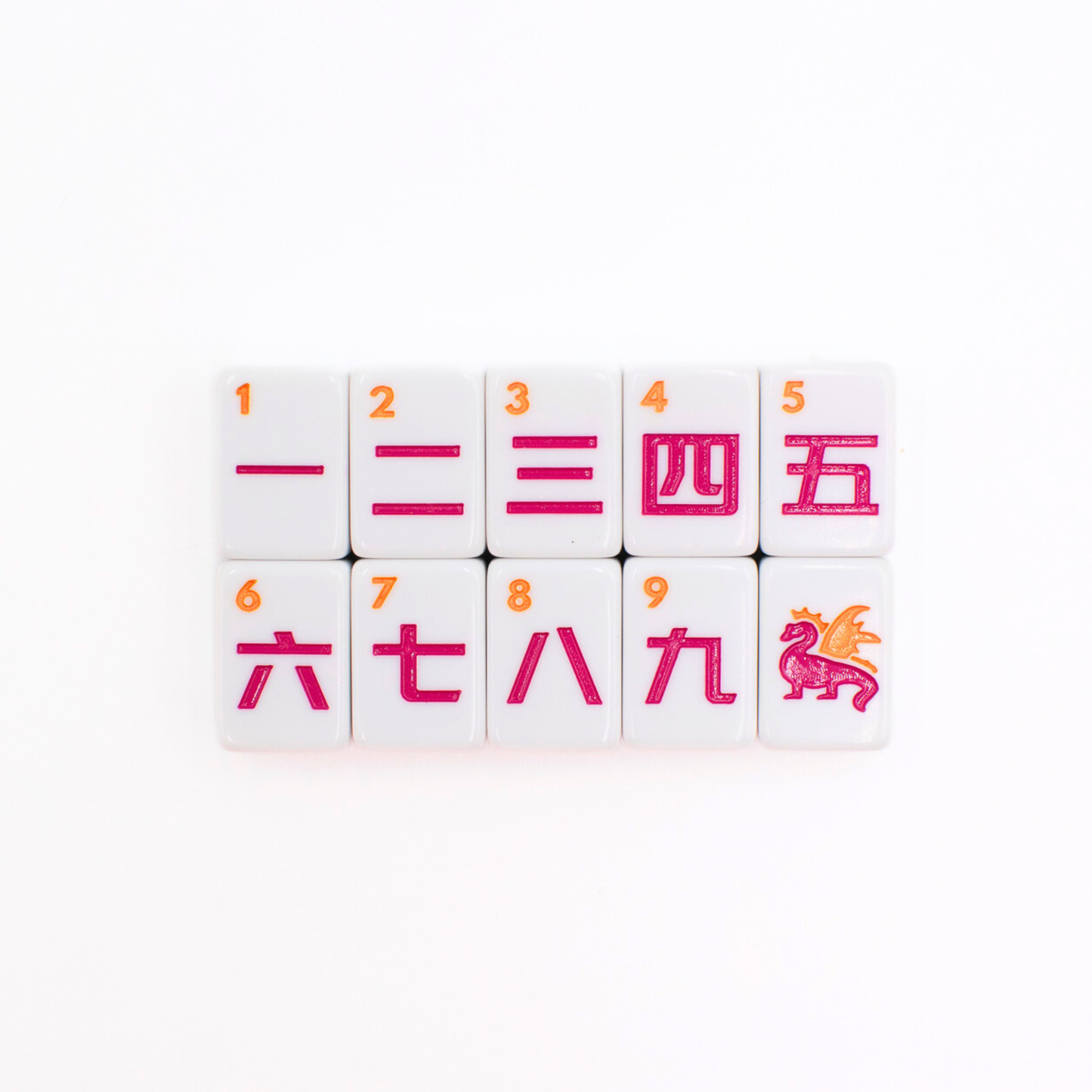 MINI TRAVEL MAHJONG | White