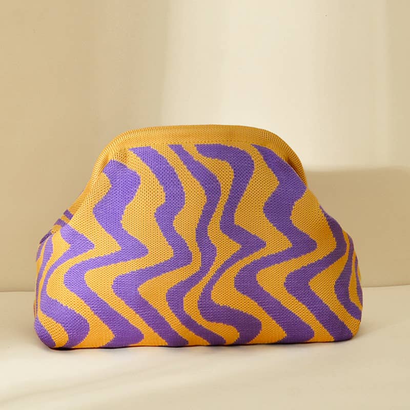 Woven Clutch Purses for Woman Summer Beach Purse for Vacatio