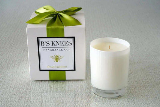 B's Knees Fresh Bamboo 1 Wick White