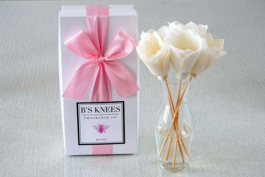 B's Knees Peony Blossom Diffuser - Clear