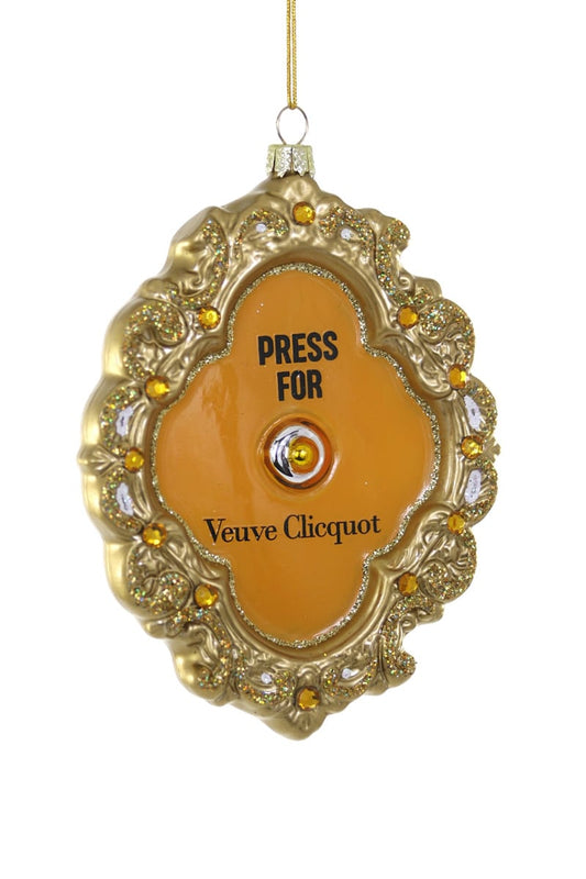 Press for Champagne Ornament