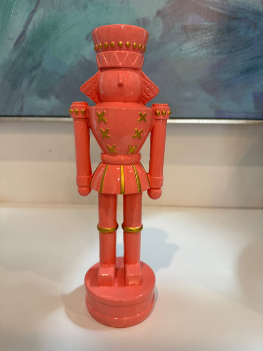 Soldier Taper Holder - Medium Pink