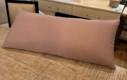 Lilac Floral Lumbar Pillow