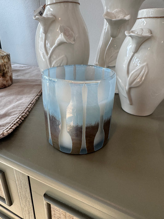 Basilica 2-Wick Ombre Grey/Blue