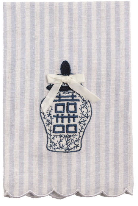 Ginger Jar Topiary Tea Towel