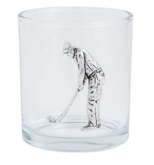 Golfer Glass