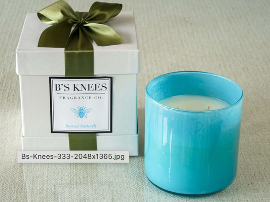 Bonzai Butterfly 3-Wick Blue