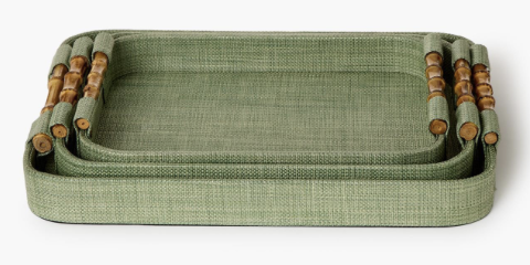 Green SeaGrass Tray - Large