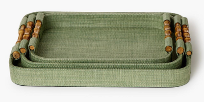 Green SeaGrass Tray - Large