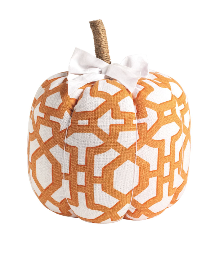 Medium Patterned Pumpkin