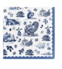Falling for Blue Toile Small