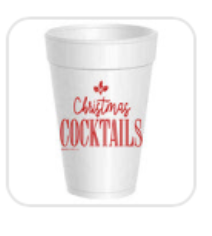 Christmas Cocktails Cups