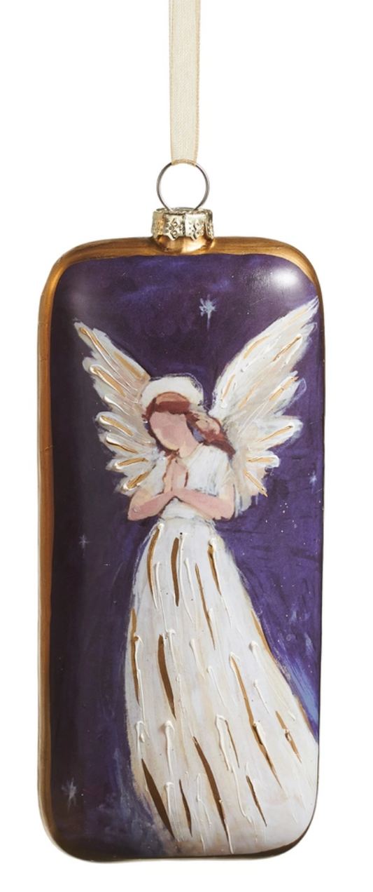Angel Rectangle Ornament
