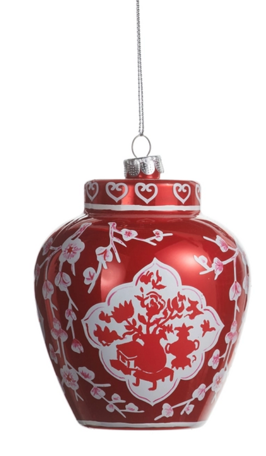 Dressed In Plaid Ornament - Red