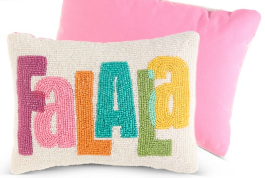 Neon Beaded Pillow - FaLaLa