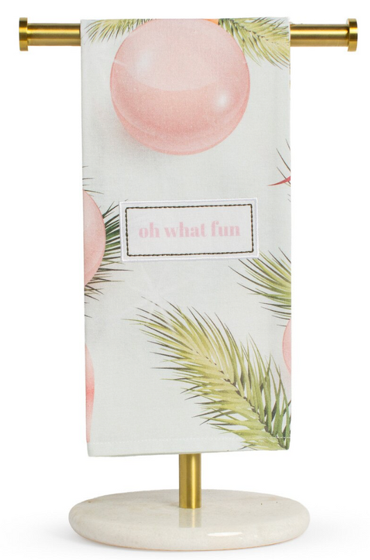 Oh What Fun Ornament Hand Towel