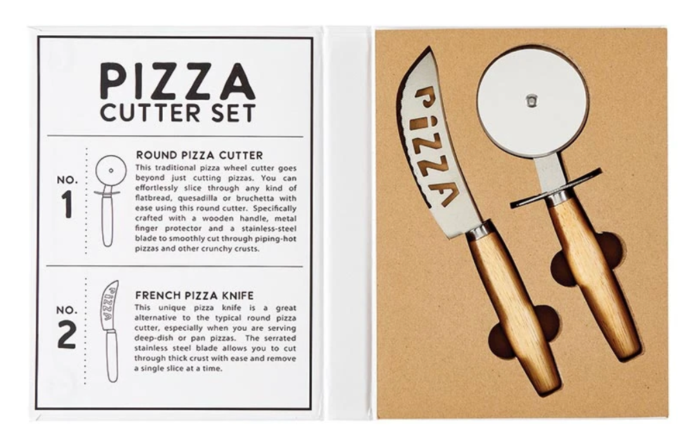 Pizza Cutter Book Box
