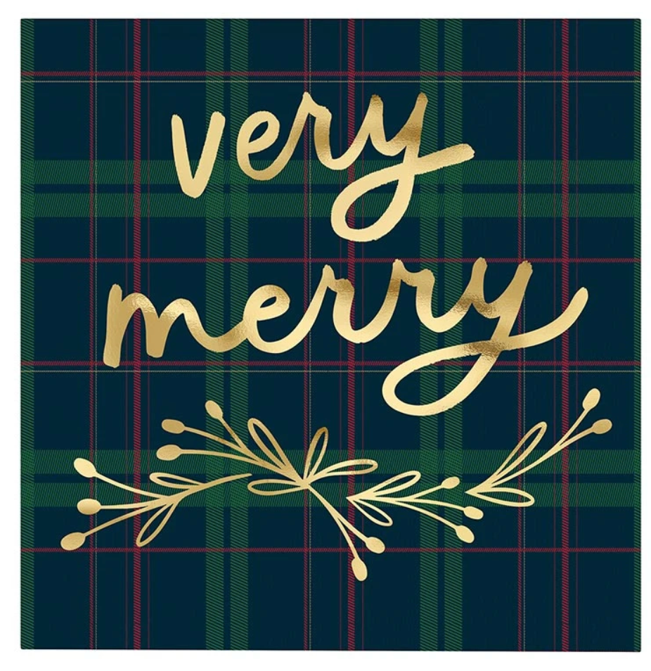 Cocktail Napkins - Very Merry