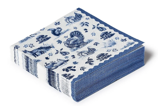 Falling for Blue Toile Small