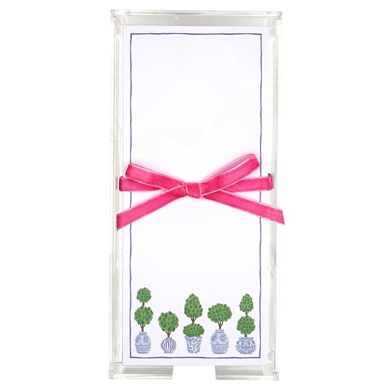 Rectangle Notepaper with Acrylic Tray