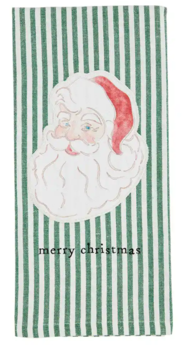 Santa Christmas Printed Patch Towel