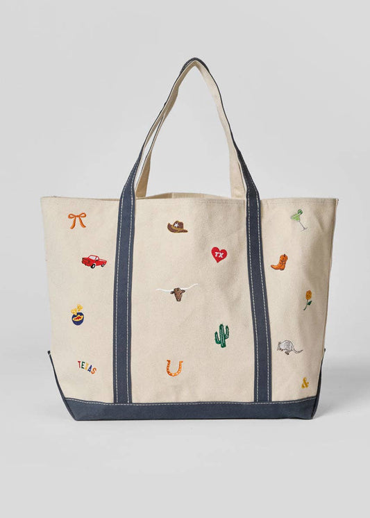 Texas Icons Tote - Large