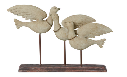 Dove Mantlepiece