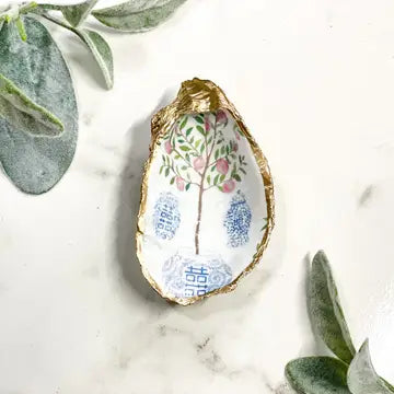 Peach Tree Oyster Trinket Dish