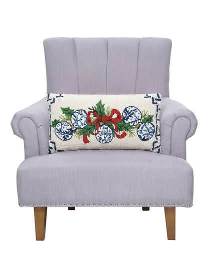 Chinoiserie Ornaments Hook Pillow