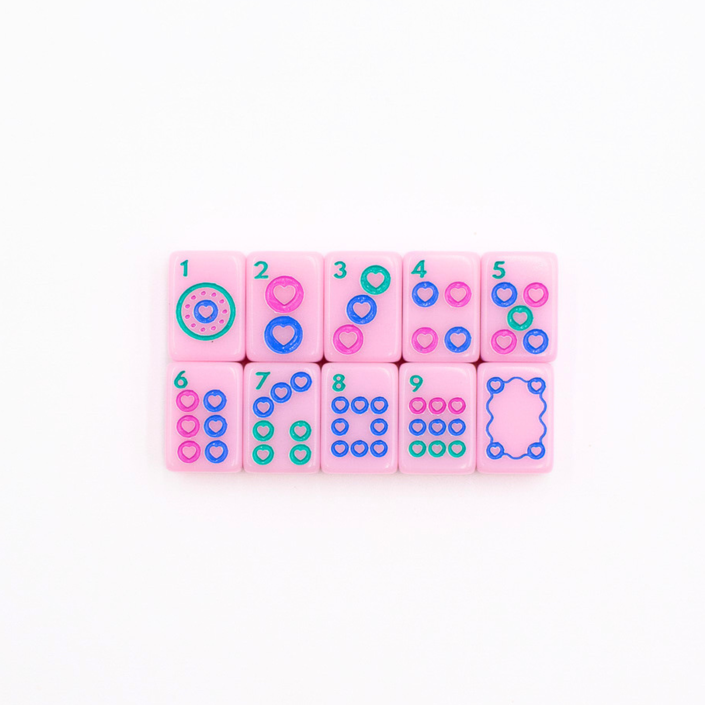 MINI TRAVEL MAHJONG | Pink