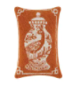 Orange Chinoisserie Hook Pillow