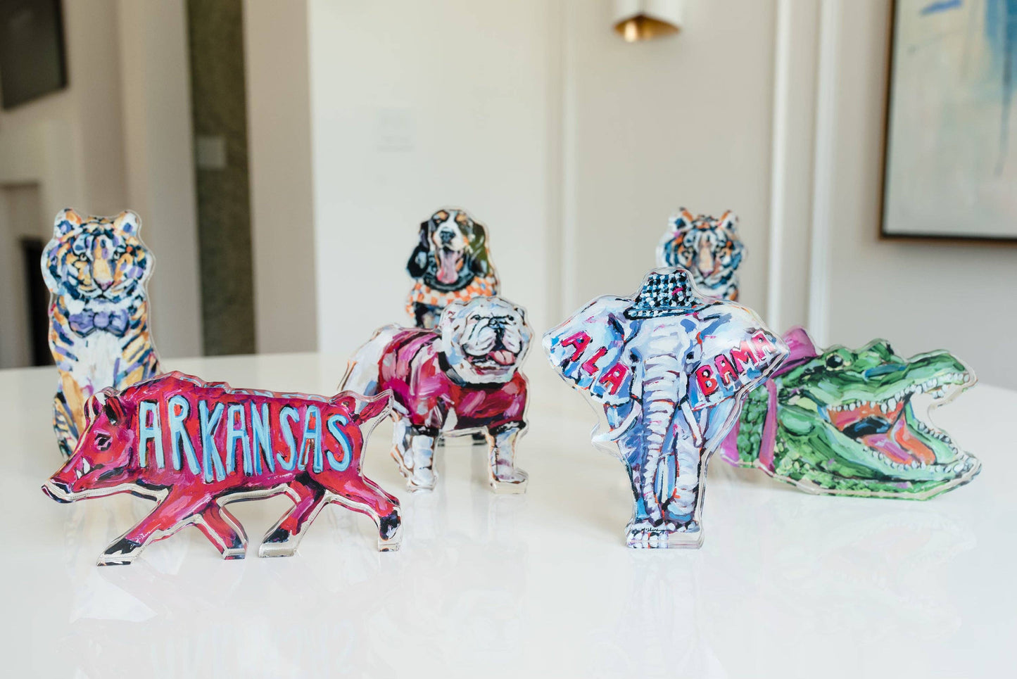 "Oklahoma" acrylic shelfie