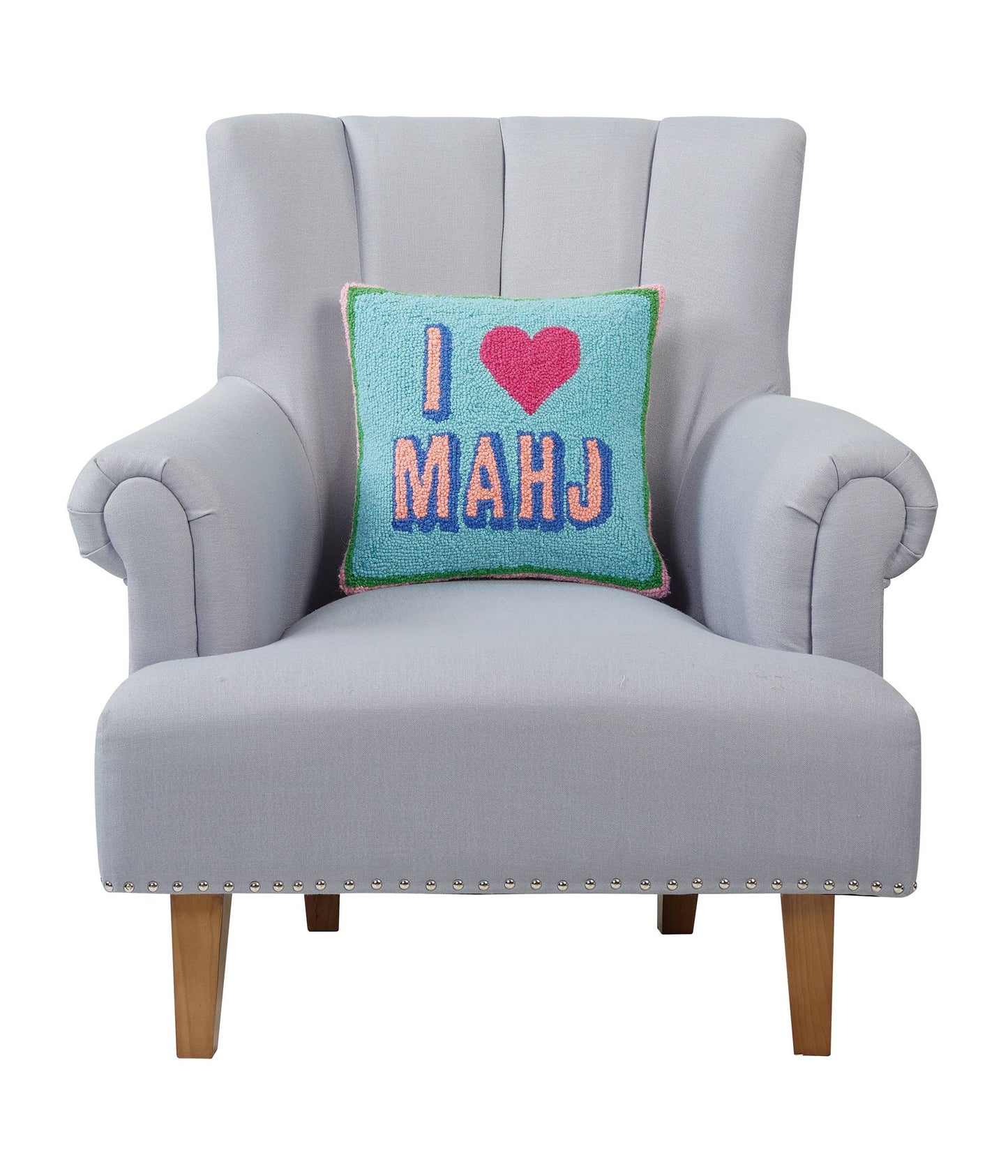 I Love Mahj Hook Pillow - Ampersand
