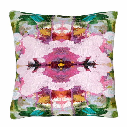 Namaste pink 22x22 pillow