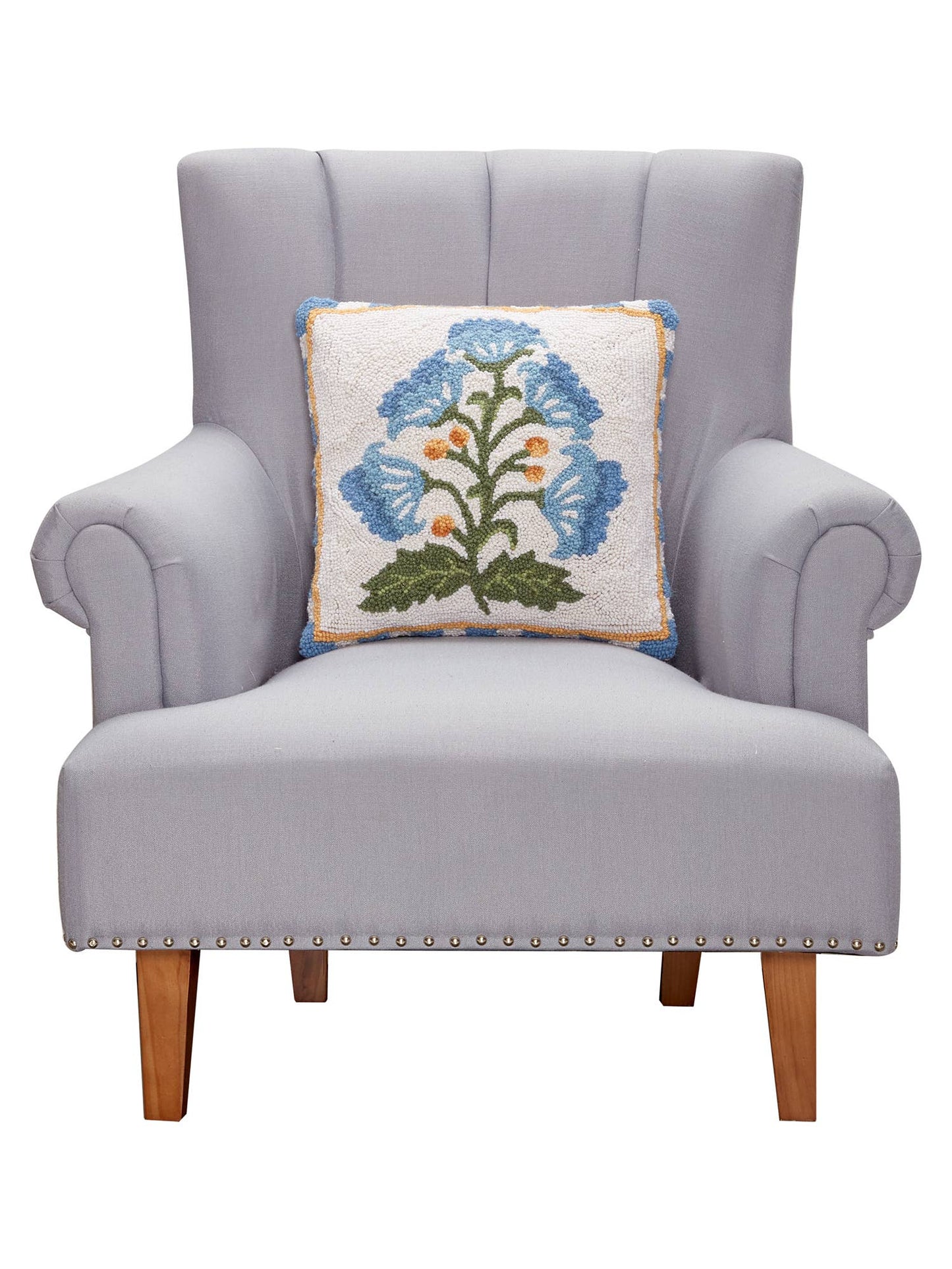 Mughal Flower Hook Pillow