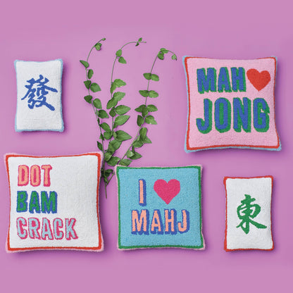 I Love Mahj Hook Pillow - Ampersand