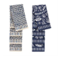 Indigo printed cloth napkin