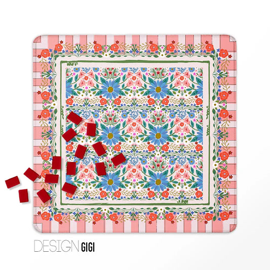 Mahjong Mat Grand Millennial Cottage Core