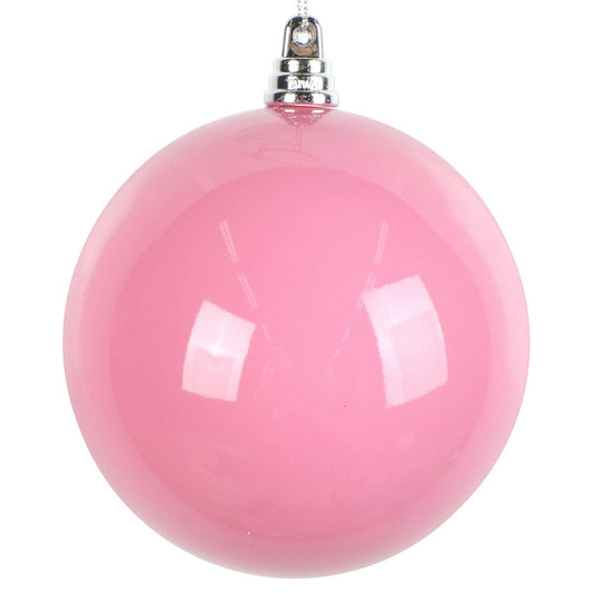 4" Hot Pink Enamel Ball