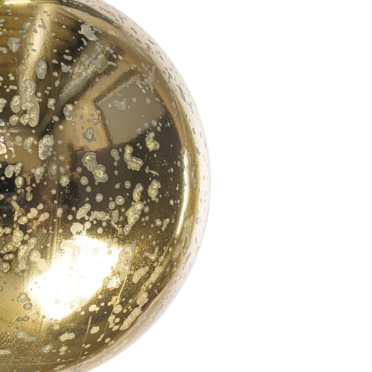4.75" Champagne Shiny Mercury Ball