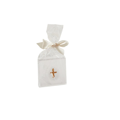 Gold Cross Mini Acrylic Sitter