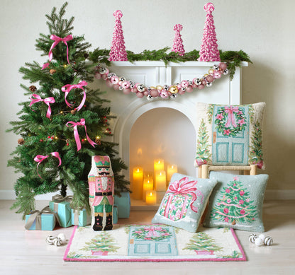Holiday Front Porch Hook Pillow