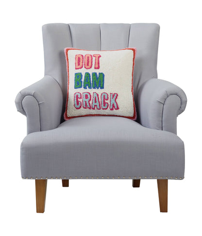 Dot Bam Crack Hook Pillow