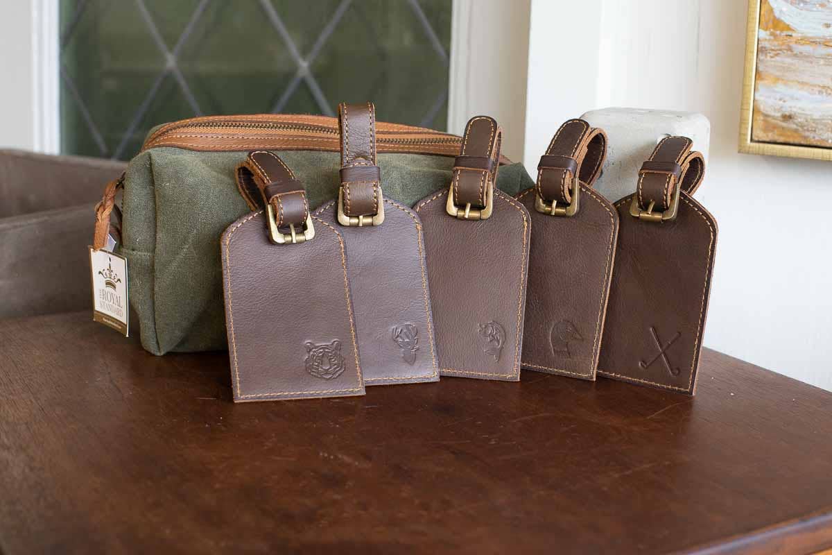 Leather Luggage Tag