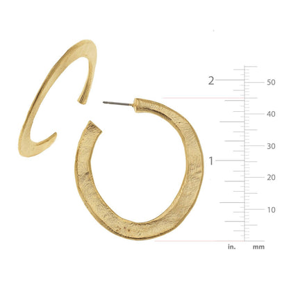 Gold Hoop Earrings