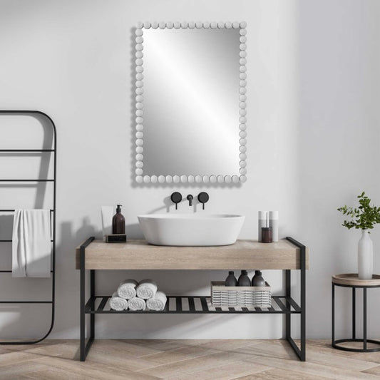 Serna White Vanity Mirror